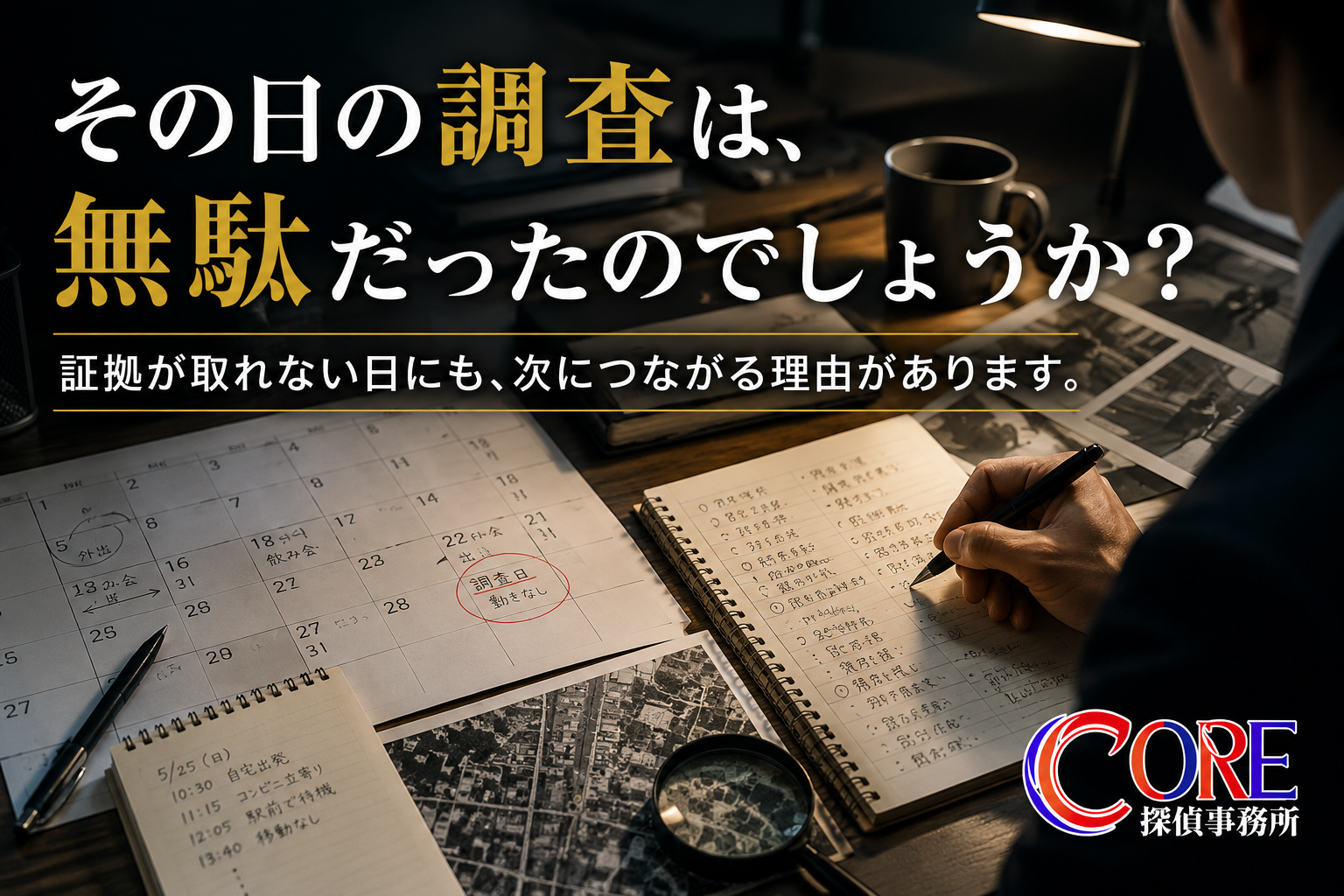 浮気調査で証拠が取れないケースと調査の進め方